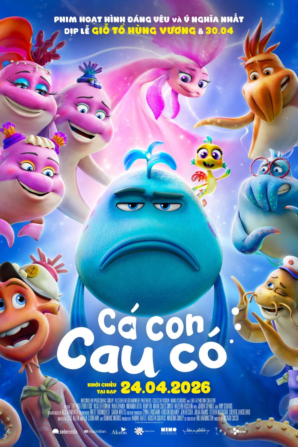 Phim Cá Con Cau Có - The Pout-Pout Fish (2026)