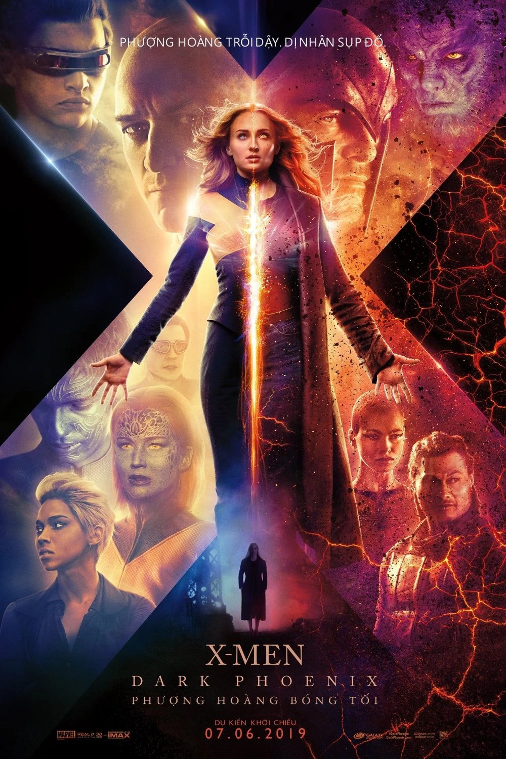 Phim X-Men 10: Phượng Hoàng Bóng Tối - Dark Phoenix (2019)
